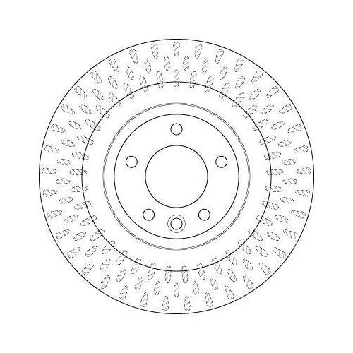 TRW Bremsscheibe TRW SINGLE DF6528S