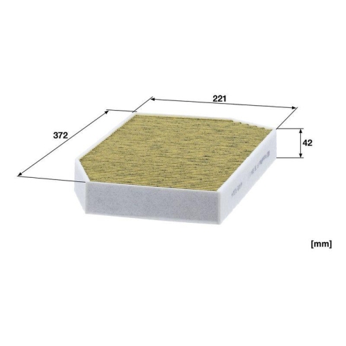 MANN-FILTER Filter, Innenraumluft FreciousPlus FP 38 004/1