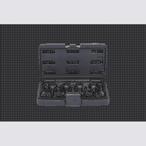 1/2 Zoll Kraft-Bit-Stecknuss-Satz Vielzahn, 9-tlg KS TOOLS 911.0944