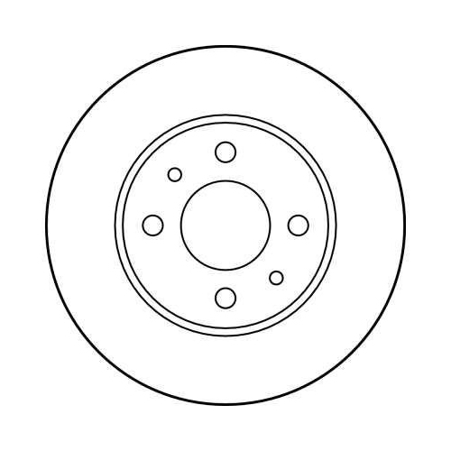 TRW Bremsscheibe DF1745