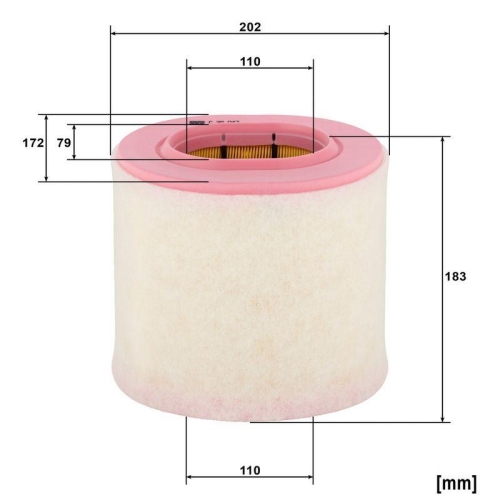 MANN-FILTER Luftfilter C 20 043