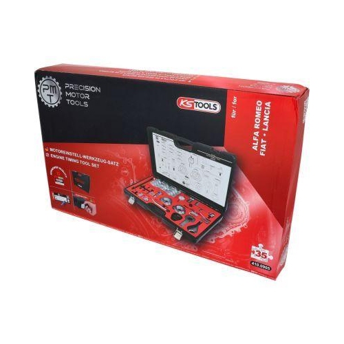 Motoreinstellwerkzeug-Satz f&uuml;r Fiat, Alfa Romeo, Lancia, 35-tlg KS TOOLS 4100905
