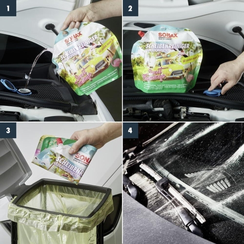 Sonax Scheibenreiniger Sweet Flamingo 3L gebrauchsfertig fruchtig s&uuml;&szlig;er Duft