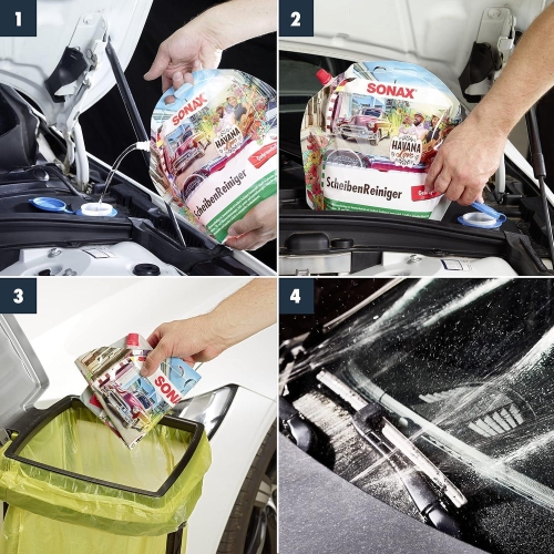 SCHEIBENREINIGER GEBRAUCHSFERTIG HAVANA LOVE SONAX 3 LITER