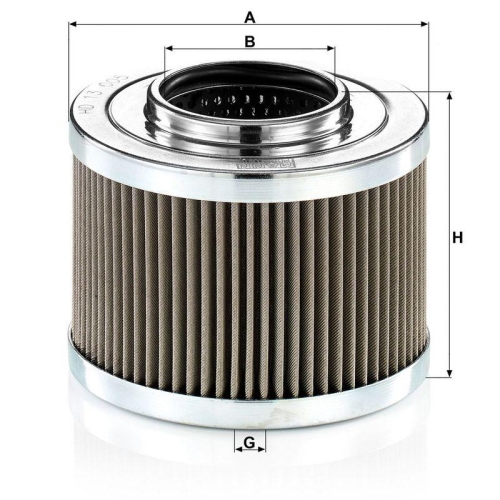 MANN-FILTER Filter, Arbeitshydraulik HD 13 005