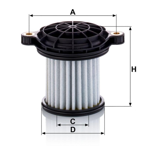 MANN-FILTER Filter, Arbeitshydraulik H 11 002
