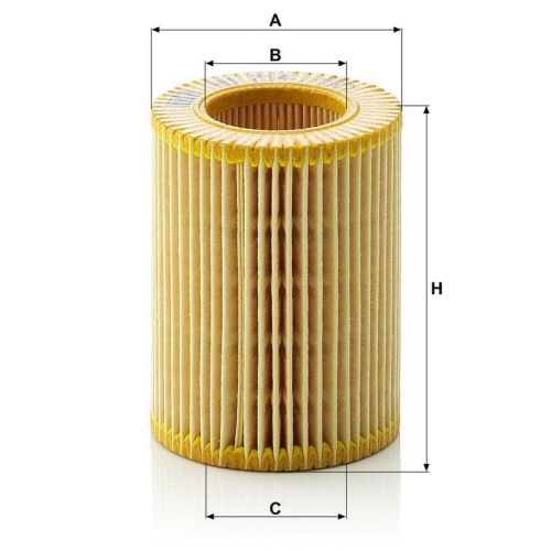 MANN-FILTER &Ouml;lfilter HU 714 x