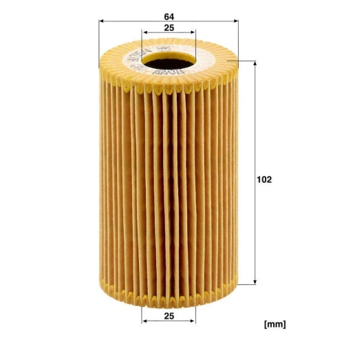 MANN-FILTER &Ouml;lfilter HU 715/4 x