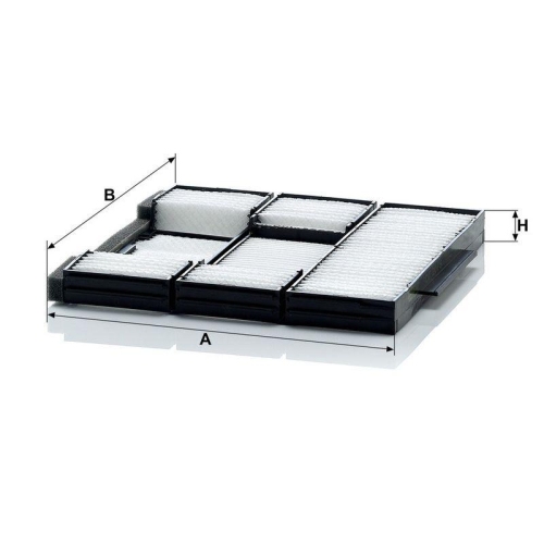 MANN-FILTER Filter, Innenraumluft CU 2015