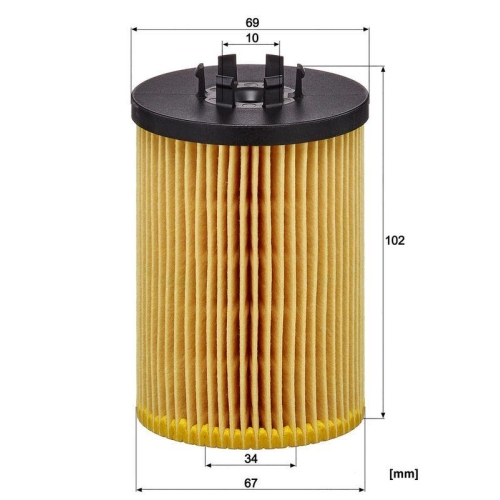 MANN-FILTER &Ouml;lfilter HU 715/5 x