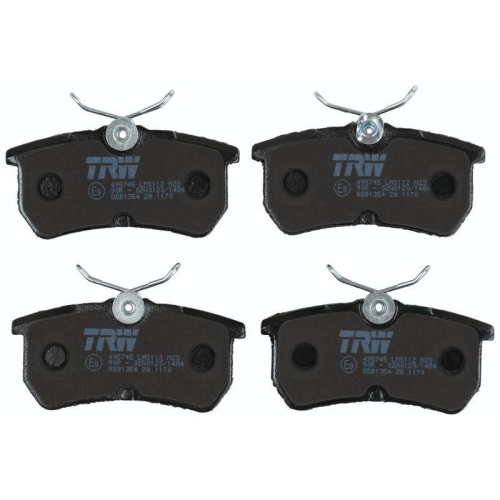 TRW Bremsbelagsatz, Scheibenbremse COTEC GDB1354