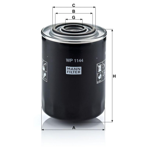 MANN-FILTER &Ouml;lfilter WP 1144