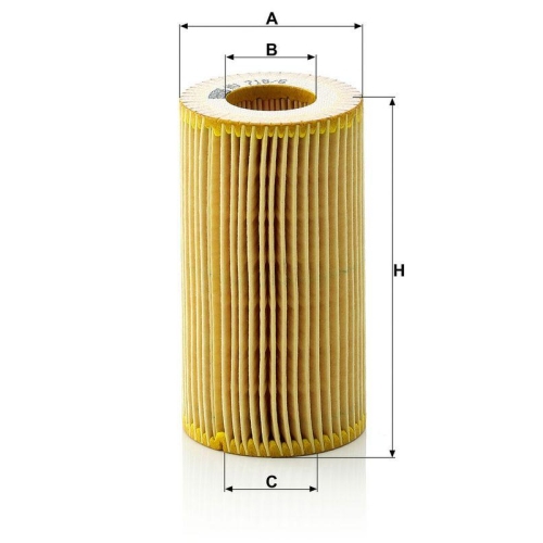 MANN-FILTER &Ouml;lfilter HU 718/6 x