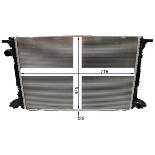 MAHLE K&uuml;hler, Motork&uuml;hlung BEHR *** PREMIUM LINE *** CR 2180 000P