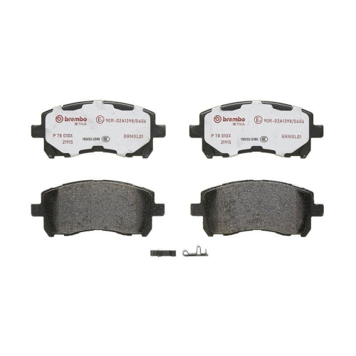 BREMBO Bremsbelagsatz, Scheibenbremse XTRA LINE P 78 010X