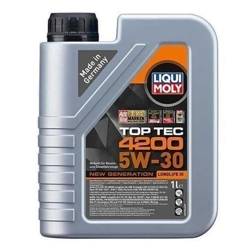 Liqui Moly Top Tec 4200 Motor&ouml;l 5W-30 New Generation 6-Liter 3706+3707+&Ouml;lzettel