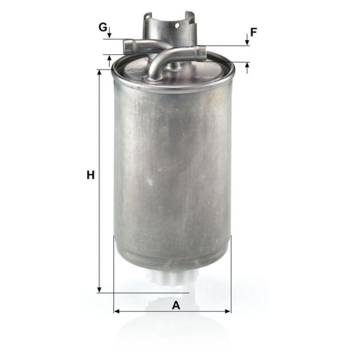 MANN-FILTER Kraftstofffilter WK 829