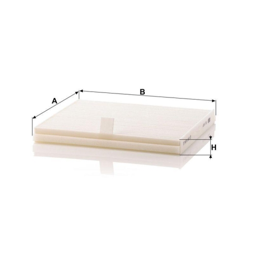 MANN-FILTER Filter, Innenraumluft CU 2137