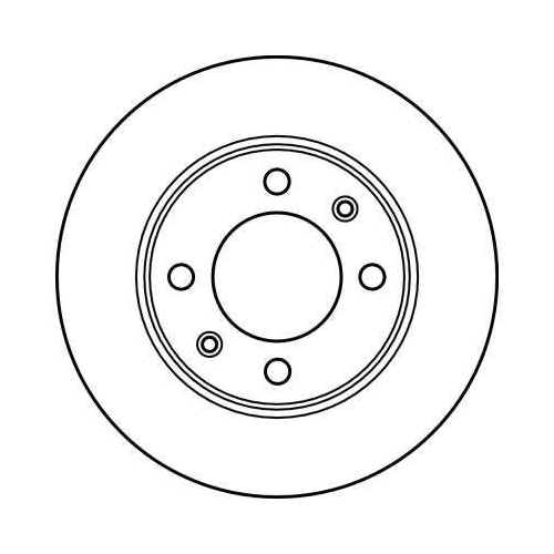 TRW Bremsscheibe DF2581