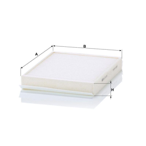 MANN-FILTER Filter, Innenraumluft CU 25 027