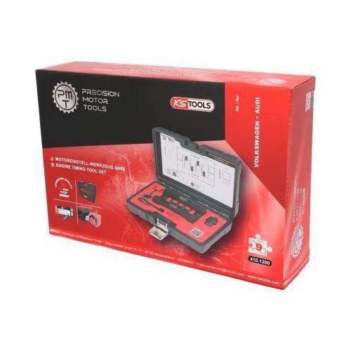 Motoreinstellwerkzeug-Satz f&uuml;r Audi, Volkswagen, 9-tlg KS TOOLS 4101200