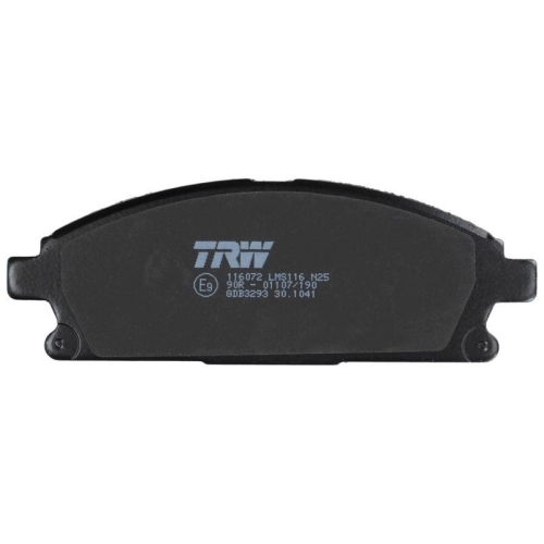 TRW Bremsbelagsatz, Scheibenbremse COTEC GDB3293