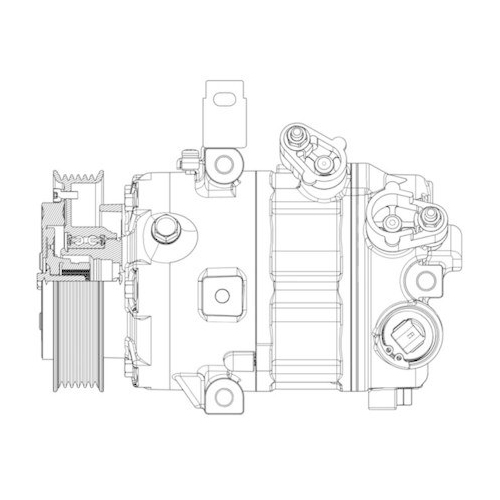 MAHLE Kompressor, Klimaanlage BEHR *** PREMIUM LINE *** ACP 634 000P