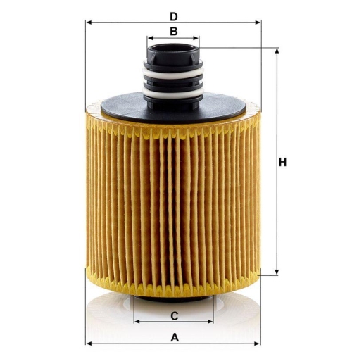 MANN-FILTER &Ouml;lfilter HU 8006 z