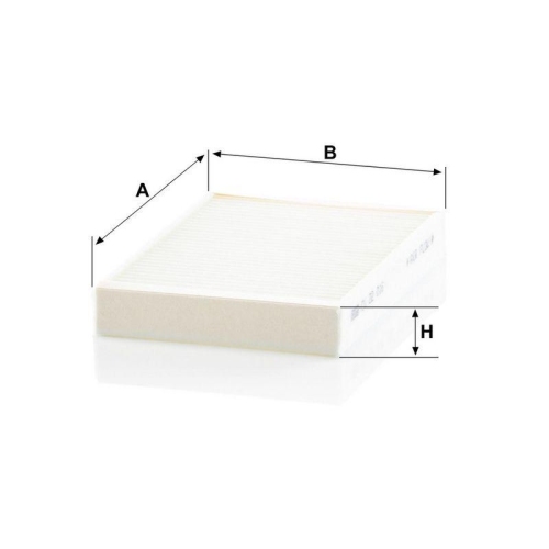 MANN-FILTER Filter, Innenraumluft CU 22 016