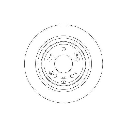 TRW Bremsscheibe DF6678