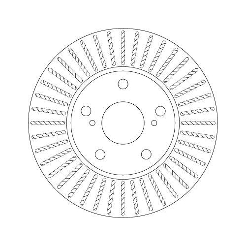 TRW Bremsscheibe DF6679