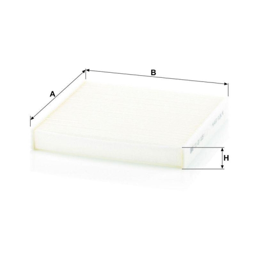 MANN-FILTER Filter, Innenraumluft CU 22 029