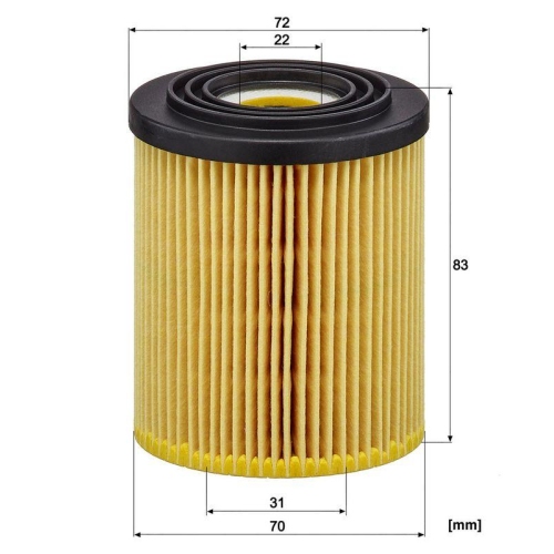MANN-FILTER &Ouml;lfilter HU 816/2 x