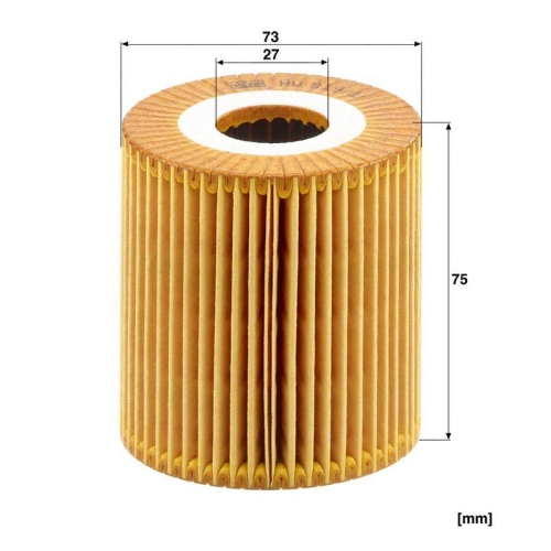 MANN-FILTER &Ouml;lfilter HU 819/1 x