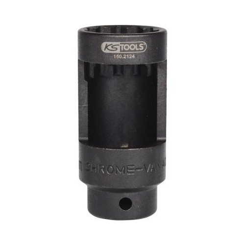 KS Tools 1/2 Zoll Einspritzd&uuml;sen-Stecknuss, 12-kant, 27mm 150.2124