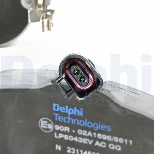 DELPHI Bremsbelagsatz, Scheibenbremse LP5043EV