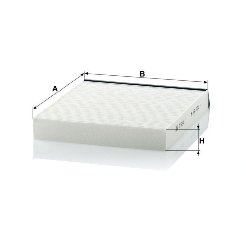 MANN-FILTER Filter, Innenraumluft CU 2240