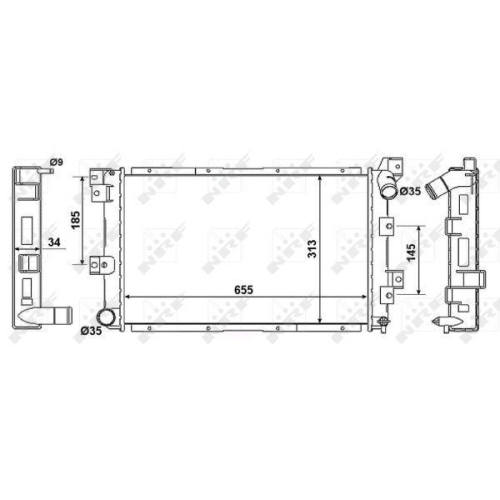 NRF K&uuml;hler, Motork&uuml;hlung 58061
