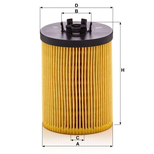 MANN-FILTER &Ouml;lfilter HU 823 x