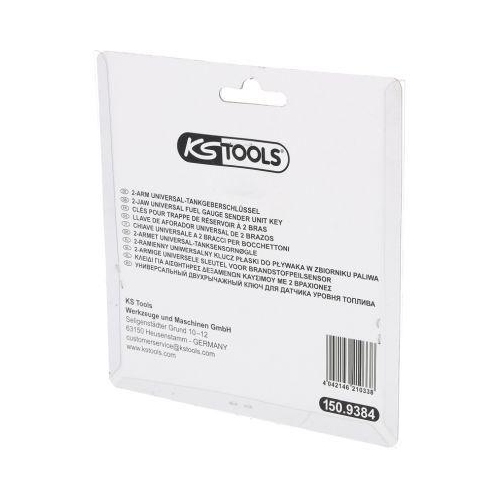 2-Arm Universal-Tankgeberschl&uuml;ssel, Durchmesser 80-120mm KS TOOLS 150.9384