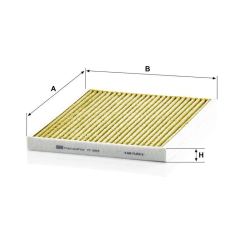MANN-FILTER Filter, Innenraumluft FreciousPlus FP 2243
