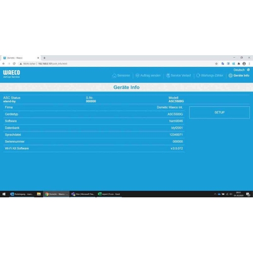 WAECO WiFi-Adapter, Klimaserviceger&auml;t 8885200311