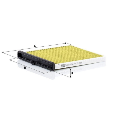 MANN-FILTER Filter, Innenraumluft FreciousPlus FP 24 009