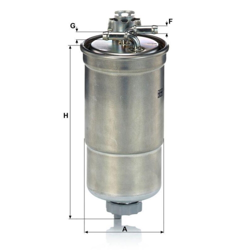 MANN-FILTER Kraftstofffilter WK 853/3 x