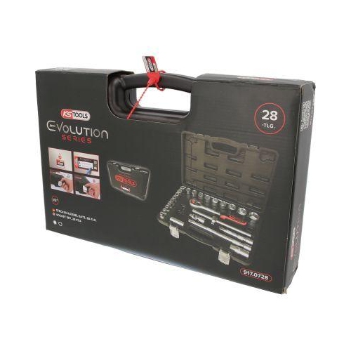 1/2 Zoll Steckschl&uuml;ssel-Satz, 28-tlg KS TOOLS 917.0728