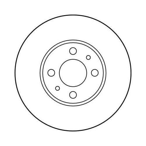 TRW Bremsscheibe DF2734