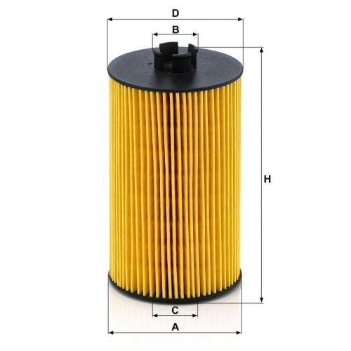 MANN-FILTER &Ouml;lfilter HU 931/7 x