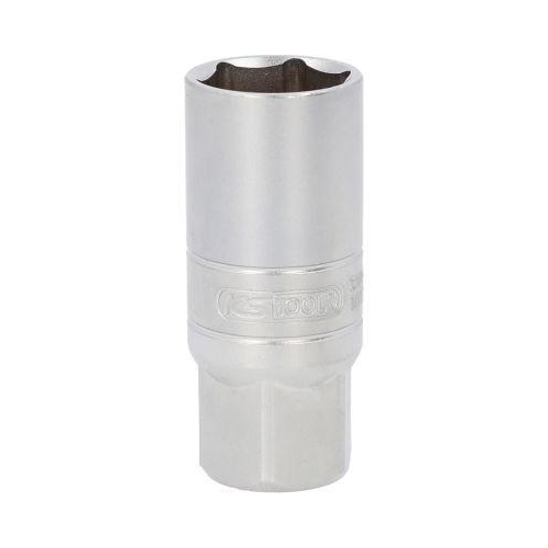 1/2 Zoll Stecknuss f&uuml;r Z&uuml;ndkerzen, 21mm auf H&auml;nger KS TOOLS 911.1206-E