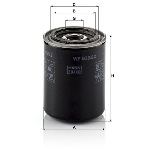 MANN-FILTER &Ouml;lfilter WP 928/82