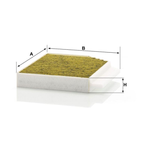 MANN-FILTER Filter, Innenraumluft FreciousPlus FP 26 023